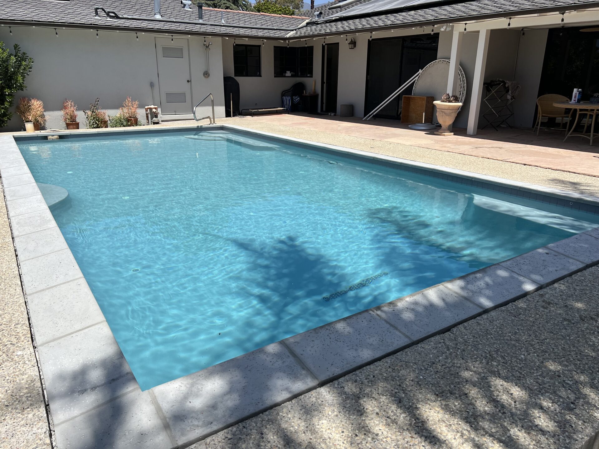 backyard pool
